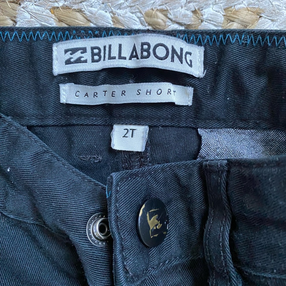 Billabong Kids Black Shorts - Picture 2 of 3